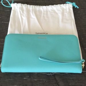Genuine Tiffany & Co clutch purse wristlet